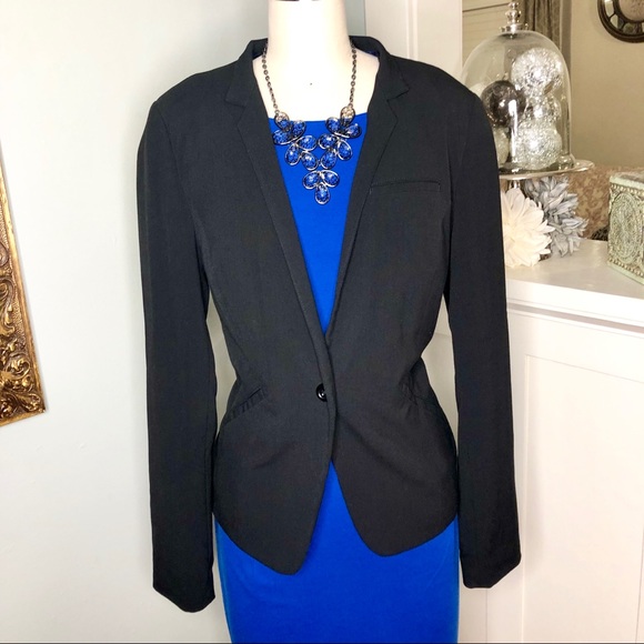 American Eagle Outfitters Jackets & Blazers - American Eagle Black Stretch Blazer Jacket